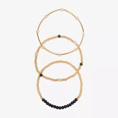 Bijoux Bar Womens 3-pc. Bracelet Set In Gold