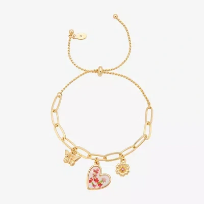 Bijoux Bar Womens Bolo Bracelet In Gold