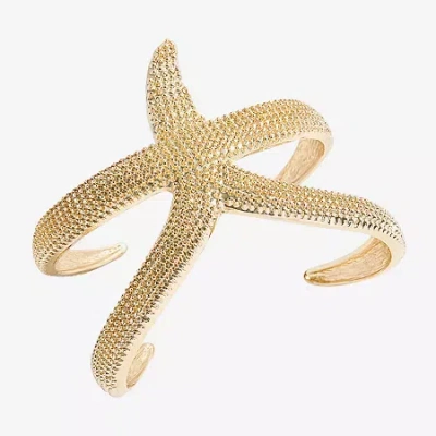 Bijoux Bar Womens Cuff Bracelet In Gold