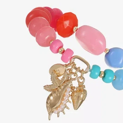 Bijoux Bar Womens Stretch Bracelet In Multi