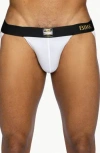 Bike Active Jock Strap In White