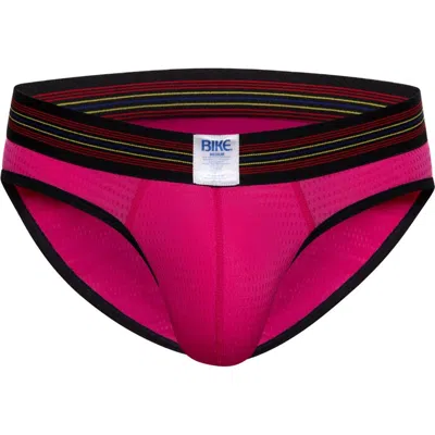 Bike Mesh Briefs In Pink