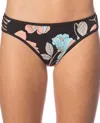 Bikini Lab Strappy Hipster Bikini Bottom In Bik 40 Flower Week In Multi