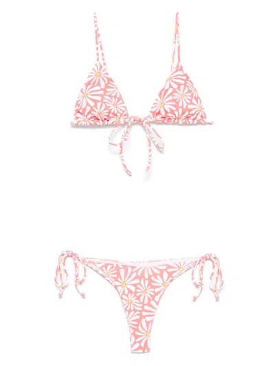 Bikini Lovers Santa Bikini In Pink