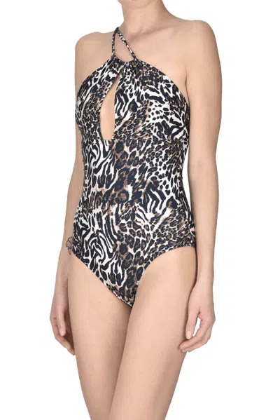 Bikini Mi.ma. Animal Print Swimsuit In Beige