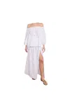 Bikini Mi.ma. Long Skirt Woman Bikini Mima In Lace Sangallo