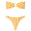 Bikinis By Bridget Women's Coast Bikini Bottoms In Orange