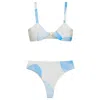 Bikinis By Bridget Women's Cove Bikini Bottom In Blue