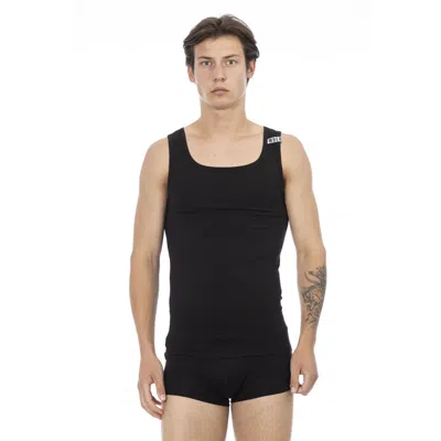 Bikkembergs Black Cotton T-shirt