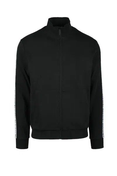 Bikkembergs Black Cotton Polyester Sweatshirt