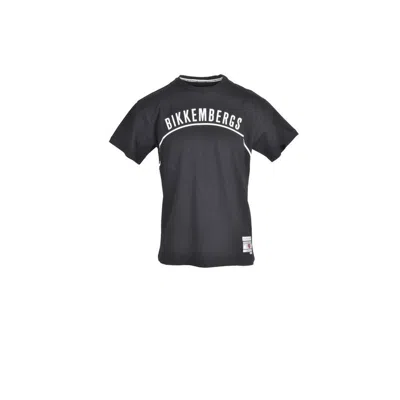 Bikkembergs Black Cotton T-shirt