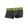 Bikkembergs Black Polyester Boxer In Gray