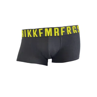 Bikkembergs Black Polyester Boxer In Gray