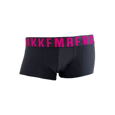 Bikkembergs Black Polyester Boxer In Blue