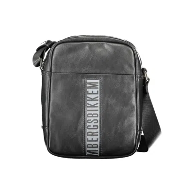 Bikkembergs Black Polyethylene Shoulder Men's Bag