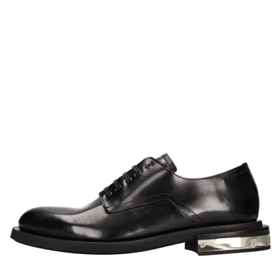 Bikkembergs Flat Shoes In Black