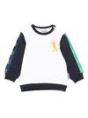 Bikkembergs Babies' Logo-print Sweatshirt In Black