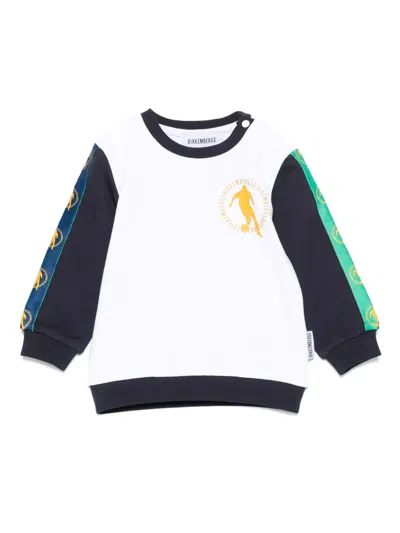 Bikkembergs Babies' Logo-print Sweatshirt In Black