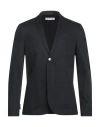 Bikkembergs Man Suit Jacket Black Size 46 Cotton In Black