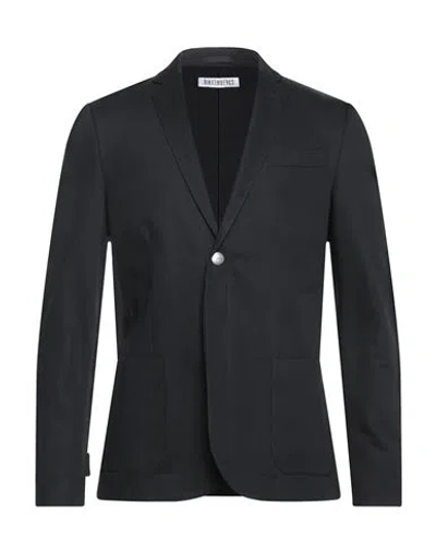 Bikkembergs Man Suit Jacket Black Size 46 Cotton