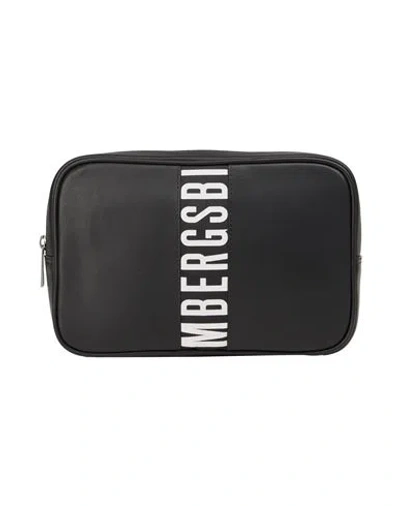 Bikkembergs Man Handbag Black Size - Calfskin