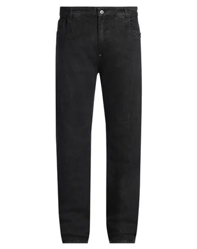 Bikkembergs Man Jeans Black Size 35 Cotton, Elastane
