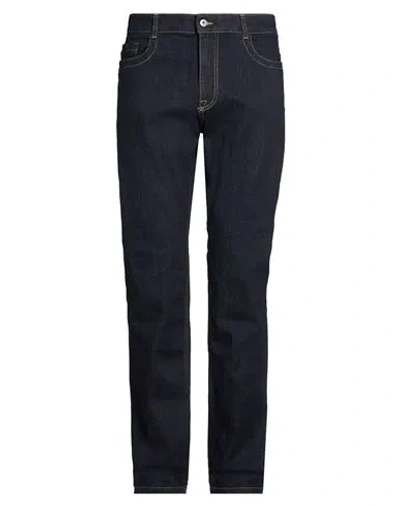 Bikkembergs Man Jeans Blue Size 35 Cotton, Elastane In Black