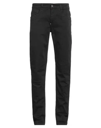 Bikkembergs Man Pants Black Size 32 Cotton, Elastane
