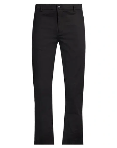 Bikkembergs Man Pants Black Size 38 Cotton, Elastane