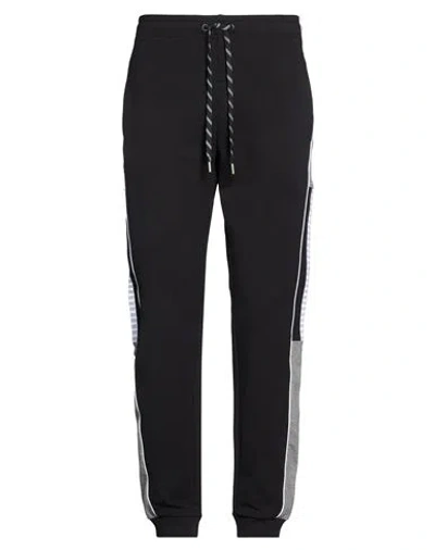 Bikkembergs Man Pants Black Size Xs Cotton, Elastane