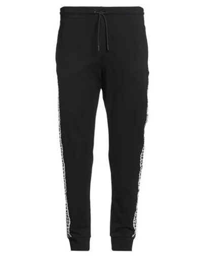 Bikkembergs Man Pants Black Size Xxl Cotton, Elastane