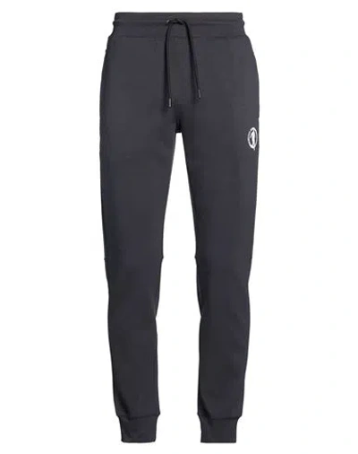 Bikkembergs Man Pants Charcoal Size L Cotton, Polyester, Lycra In Gray
