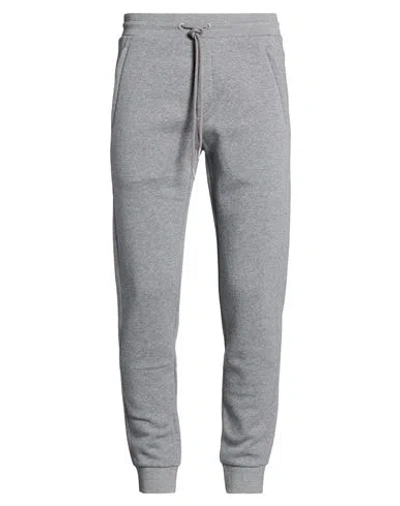 Bikkembergs Man Pants Grey Size M Cotton, Polyester In Gray