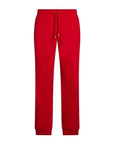 Bikkembergs Man Pants Red Size M Cotton, Lycra