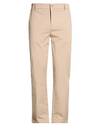 Bikkembergs Man Pants Sand Size 30 Cotton, Elastane