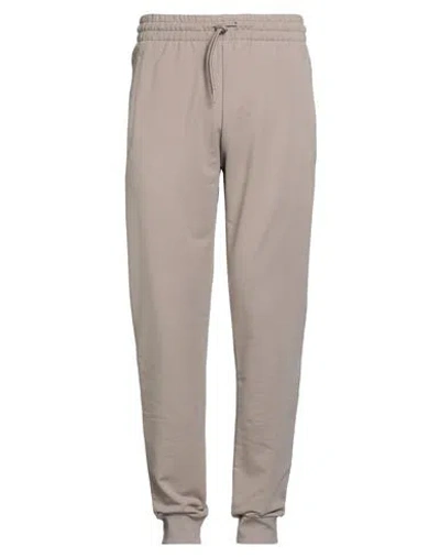 Bikkembergs Man Pants Taupe Size Xl Cotton, Elastane In Gray