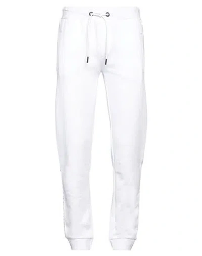 Bikkembergs Man Pants White Size 38 Cotton