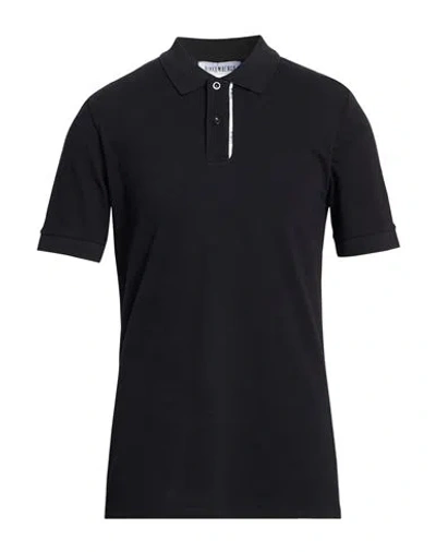 Bikkembergs Man Polo Shirt Black Size L Cotton