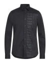 Bikkembergs Man Shirt Black Size 15 ¾ Cotton
