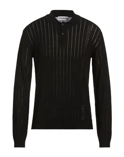 Bikkembergs Man Sweater Black Size M Viscose, Polyester