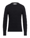 Bikkembergs Man Sweater Midnight Blue Size L Wool