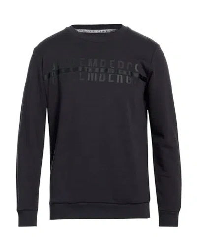 Bikkembergs Man Sweatshirt Black Size L Cotton