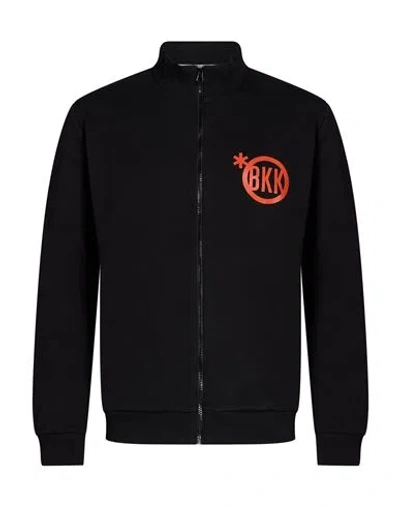 Bikkembergs Man Sweatshirt Black Size L Cotton