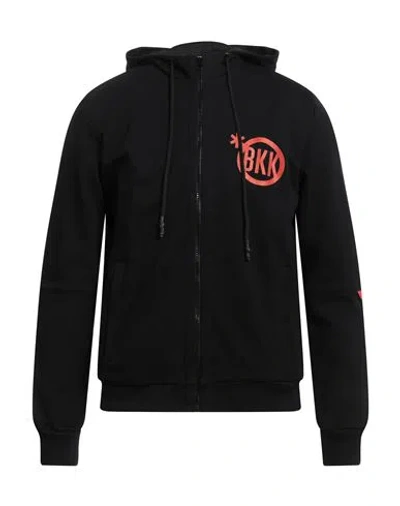 Bikkembergs Man Sweatshirt Black Size 3xl Cotton
