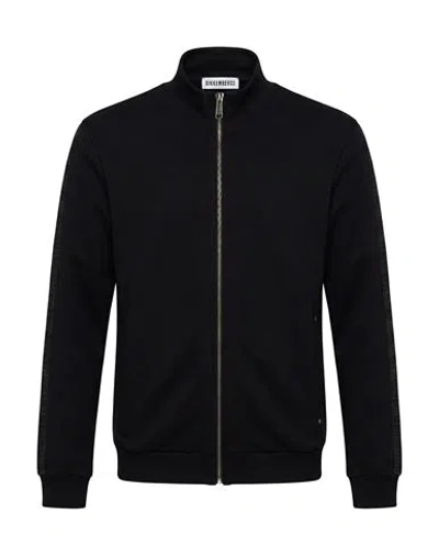 Bikkembergs Man Sweatshirt Black Size S Cotton