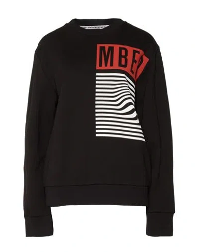 Bikkembergs Man Sweatshirt Black Size Xl Cotton, Elastane