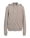Bikkembergs Man Sweatshirt Khaki Size Xs Cotton, Elastane