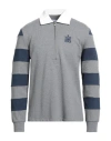 Bikkembergs Man Sweatshirt Light Grey Size M Cotton, Elastane In Gray