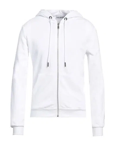 Bikkembergs Man Sweatshirt White Size 38 Cotton