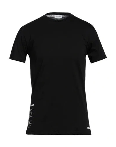 Bikkembergs Man T-shirt Black Size 42 Cotton